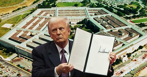 BOOM! TRUMP PODPISUJE DEKRET WYKONAWCZY O ZNISZCZENIU OSZUSTWA PENTAGONU – ...