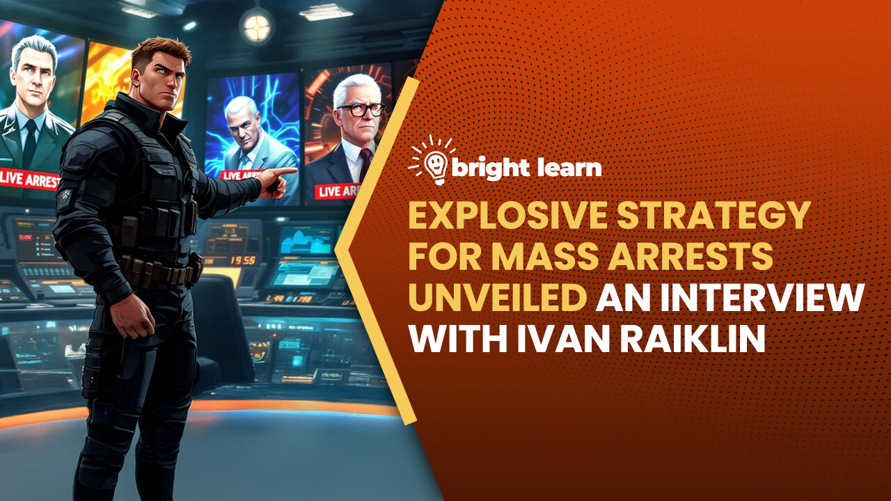 BrightLearn - Explosive Strategy for Mass Arrests Unveiled, an interview with Ivan Raiklin