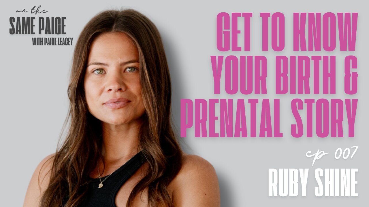 Nervous System Coach: C-PTSD, PCOS & Prenatal Imprints | On The Same Paige #007