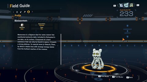 meteormon all digivolution/de-digivolution/profile Digimon Story Time Stranger