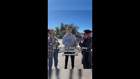 🤡 Capitol protester denies migrants get benefits