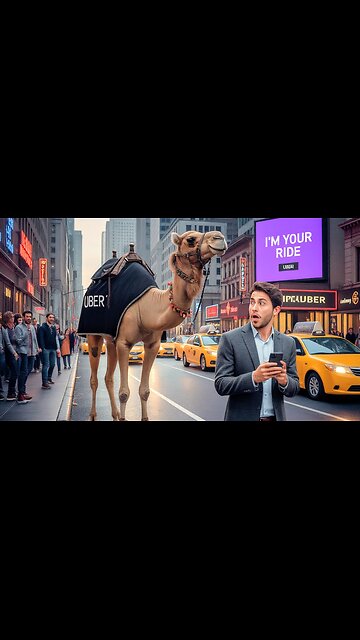 I'M YOUR UBER 🐫#comedy
