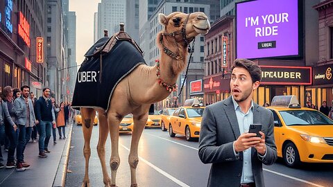 I'M YOUR UBER 🐫#comedy