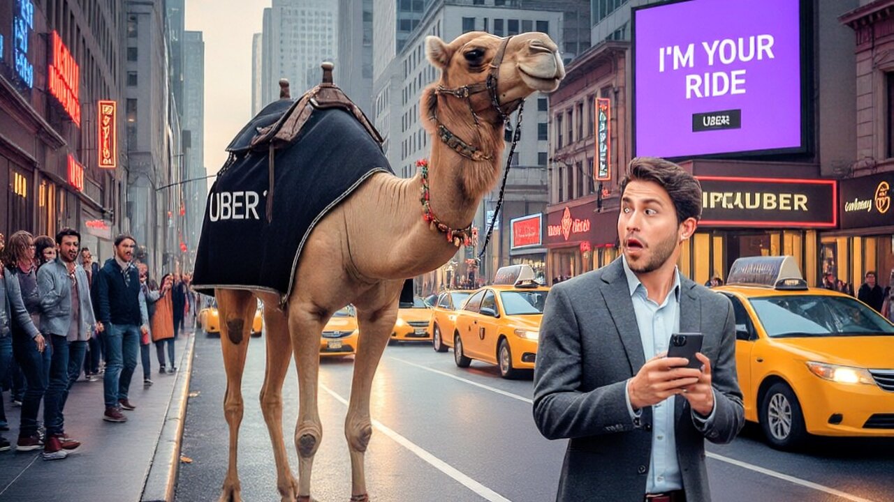 I'M YOUR UBER 🐫#comedy
