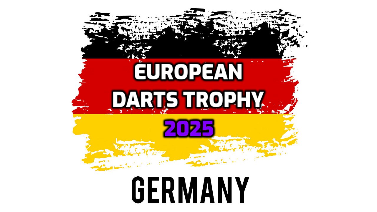 2025 European Darts Trophy Aspinall v Wattimena