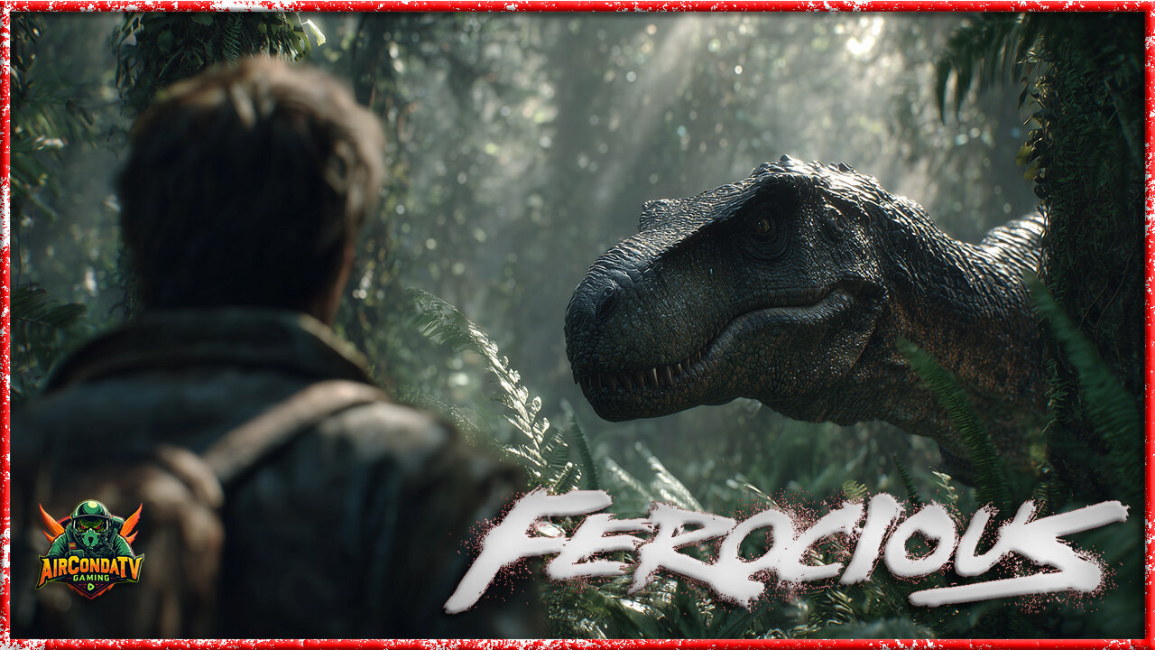Ferocious - Being Ferociously Stalked by Dinos in this Demo