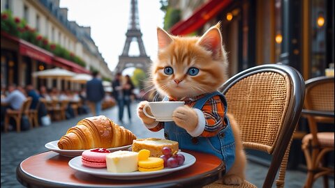 This Cat Goes on a Paris Adventure!