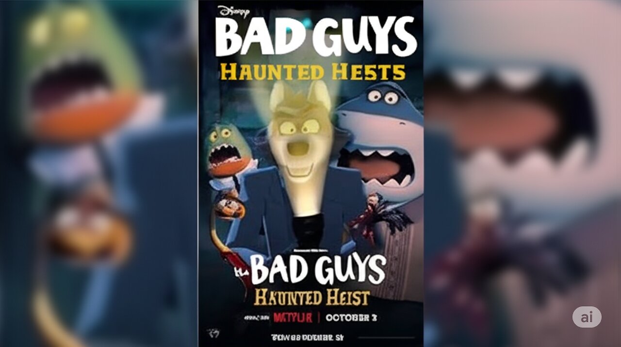 the bad guys haunted heist movie