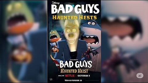 the bad guys haunted heist movie