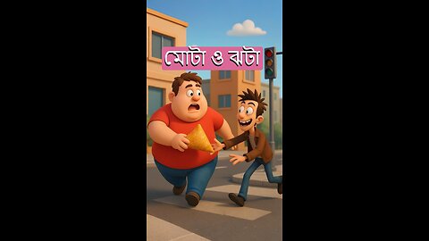 মোটা ও ঝটার সমোসা Funny Bangla Cartoon Story