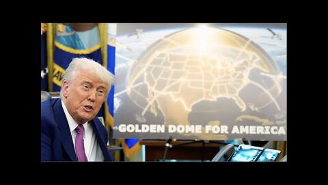 THE GOLDEN DOME SLAVERY SYSTEM FOR AMERICA! TRUMP ANNOUNCES $175 BILLION SKYNET SURVEILLANCE GRID!