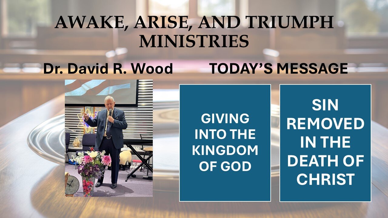 GIVING INTO THE KINGDOM OF GOD - MORE TITHING