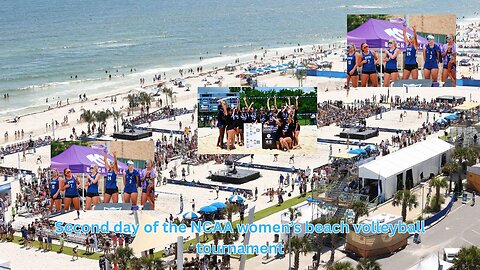 An exciting day 2 coming for NCAA women's beach volleyball tournament