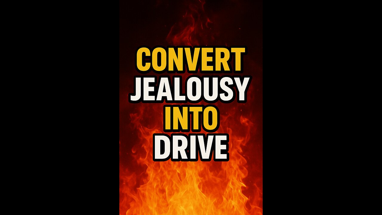 Convert Jealousy Into Drive 🔥 | Fuel Your Ambition Now