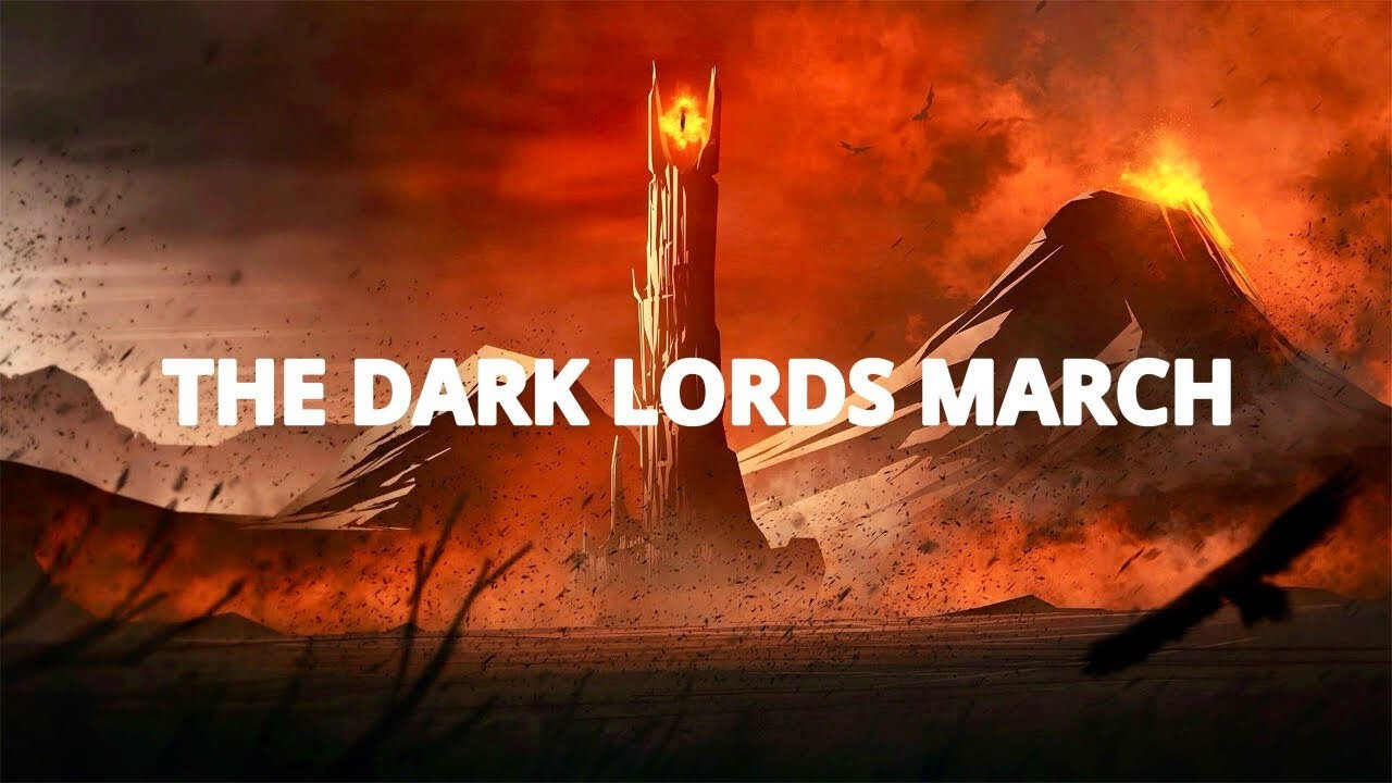 Lord Of The Rings - THE DARK LORDS MARCH (MUSIC AI)