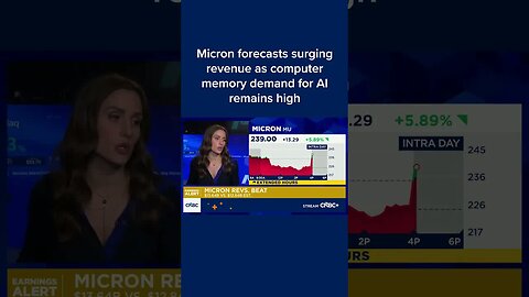 Micron forecasts surging revenue as computer memory demand for AI remains high