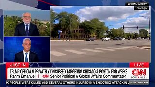 Rahm Emanuel: Trump Is ‘Doing Performative Violence on a City’ and Its Residents