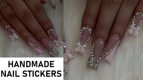 Review about this beautiful 10pcs Handmade Nail Stickers