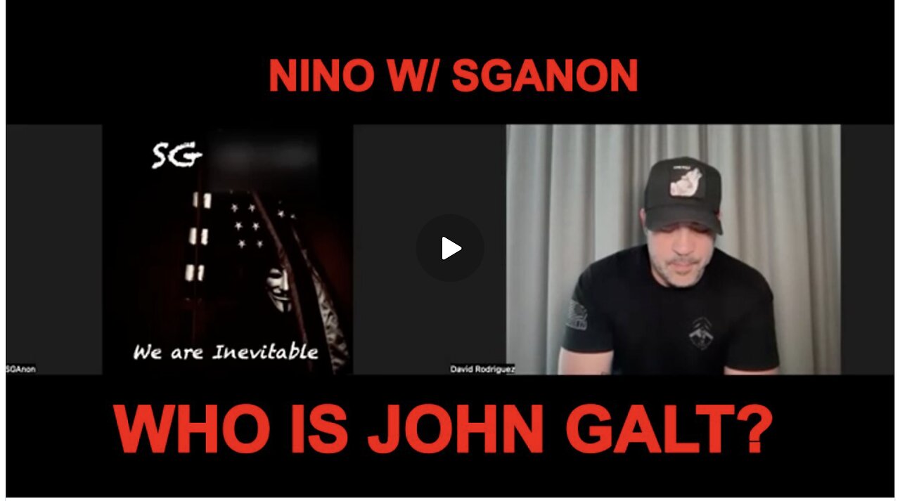NINO W/ SGANON WEIGH IN ON THE Charlie Kirk ASSASINATION. WHO IS John Galt?