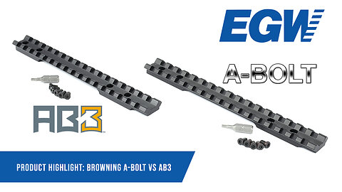 Product Highlight: Browning A-Bolt and AB3 Scope Mounts