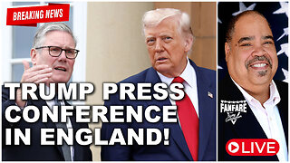 BREAKING NEWS: PRESIDENT TRUMP PARTICIPATES IN PRESS CONFERENCE IN ENGLAND