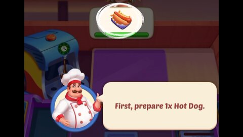 First, prepare 1 hot dog