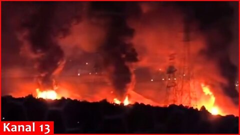 Footage purportedly showing powerful explosions following US bombers’ strikes on Iran