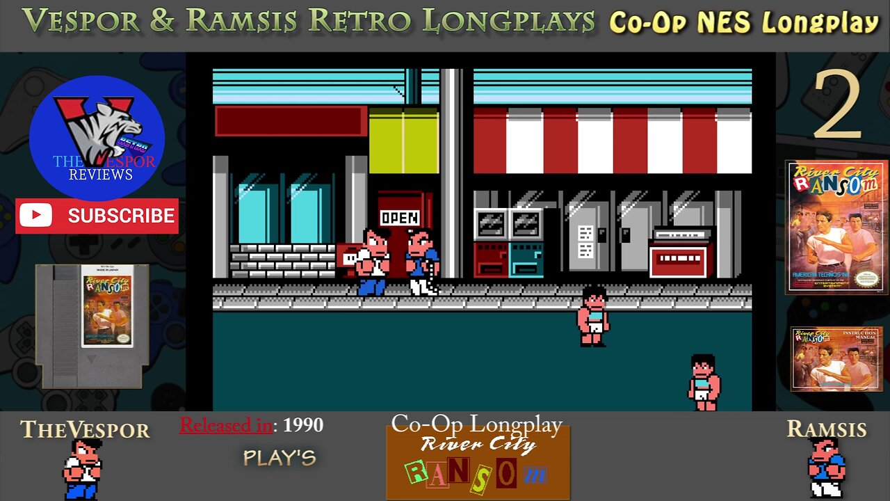 River City Ransom | NES | Full Retro Playthrough and Longplay | Episode #2