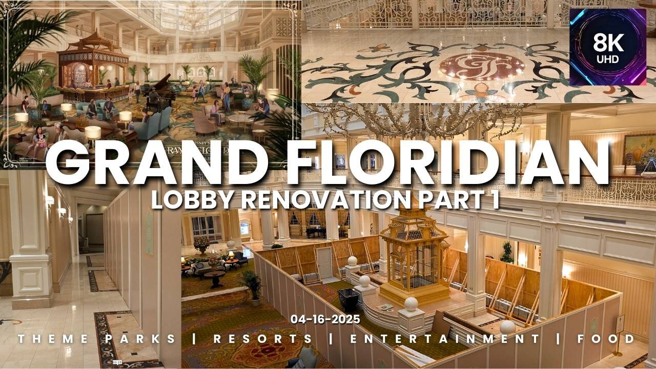 Grand Floridian Lobby Renovation Phase 1