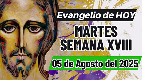 Evangelio de HOY Martes 05 08 2025 Semana XVIII Mt 14,22-36.