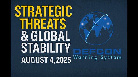 🔴 STRATEGIC THREATS & GLOBAL STABILITY BRIEFING – August 4, 2025