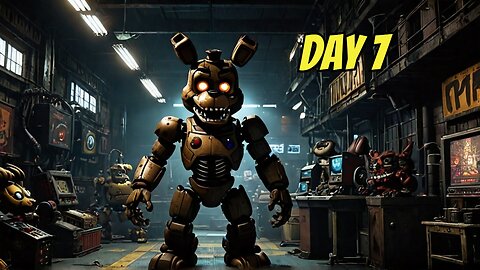 CYBER FOXY Fights to SURVIVE 7 Days of APOCALYPSE Zombies