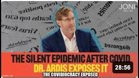 THE SILENT EPIDEMIC AFTER THE COVIDIOCRACY ⚕ DR 'BRYAN ARDIS' EXPOSES ITː HOW TO HEAL WHAT COVID LEFT
