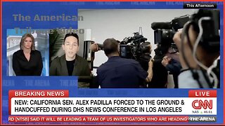 CNN Forced To Admit Agents Were Right to Cuff and Subdue Raging Dem Senator