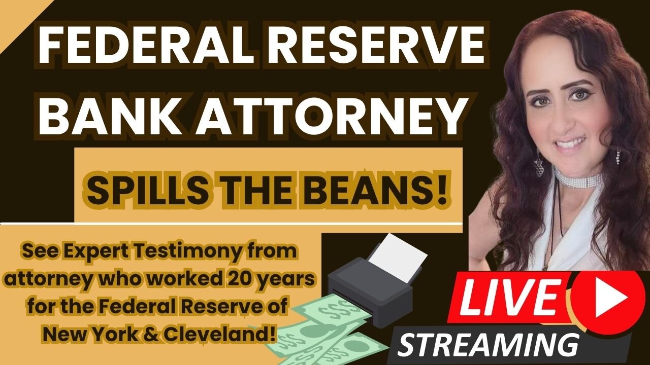Federal Reserve Attorney SPILLS THE BEANS as an Expert Witness!