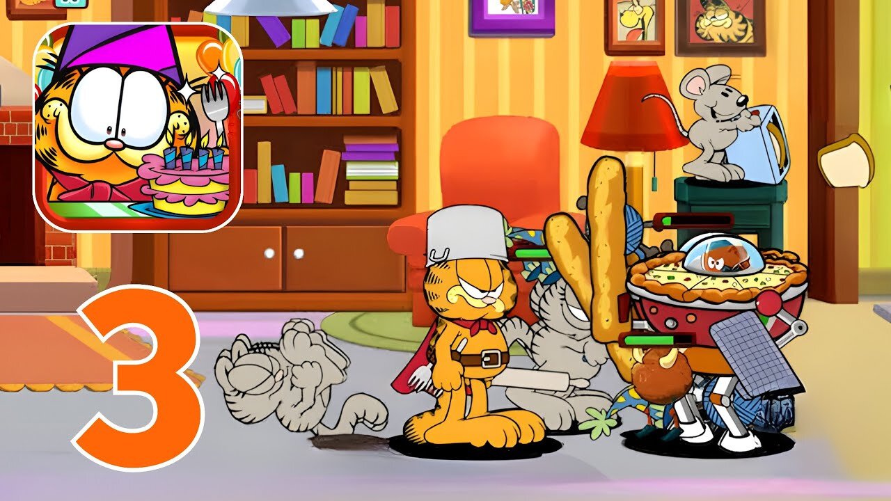 Garfield's Defense - Gameplay Walkthrough | Kamal Gameplay | Part 3