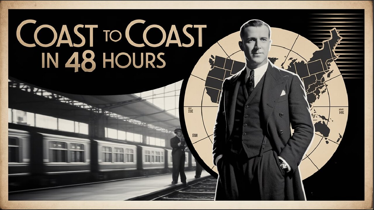 COAST TO COAST IN 48 HOURS (1929) Charles A. Lindbergh | Comedy | Short