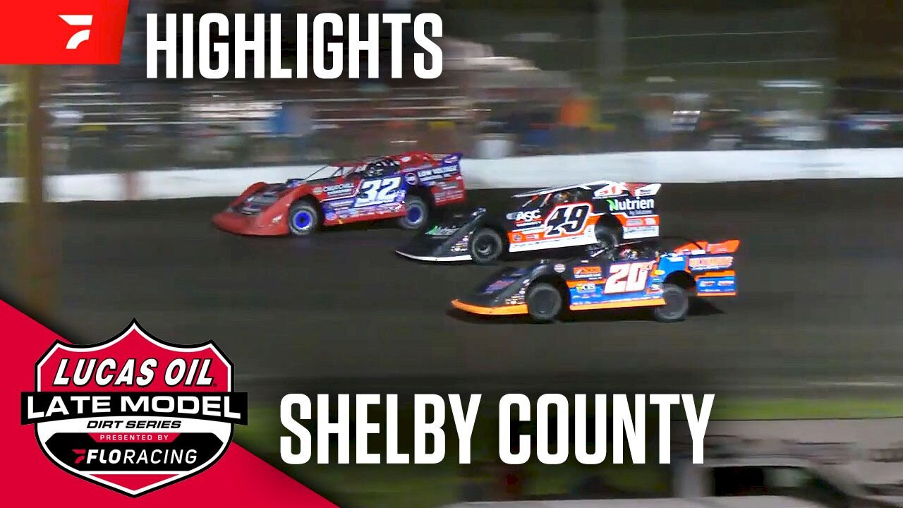 Highlights: Lucas Oil Late Models At Shelby County Speedway (7/15/2025)