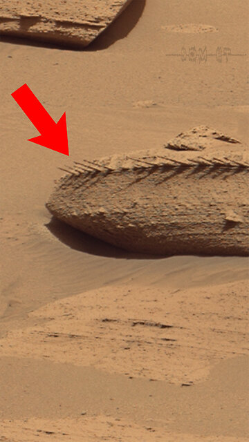 Som ET - 65 - Mars - Curiosity Sol 3786 - 1