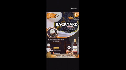 Backyard Lalo Haitian food July 14th