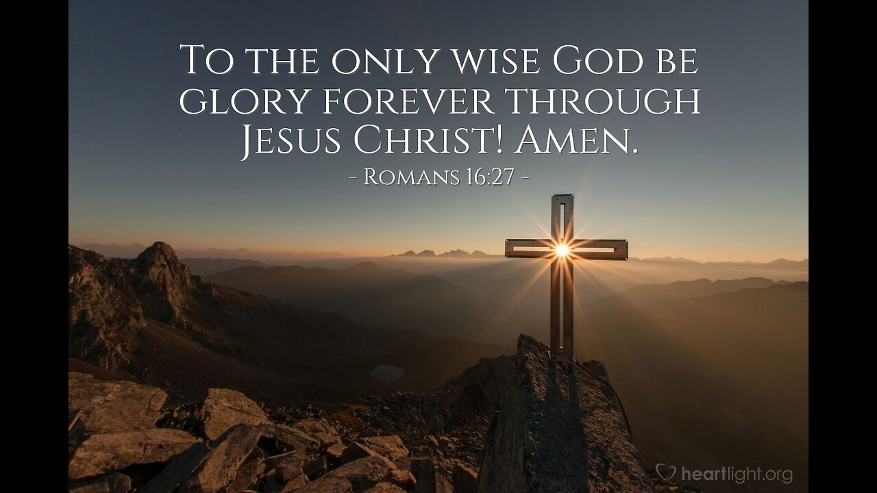 SDG 701 2025 End Game Update #13 “God deserves all The GLORY not DJT!”