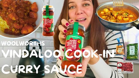 Woolworths Vindaloo Cook-In Curry Sauce, Easy Beef Recipe & Review 🍛🔥| Spicy & Simple | South Africa