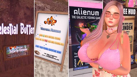 🦋 “Celestial Butterfly Hunting in Second Life — Linden Dollar Grind!”