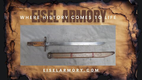 🗡️ WWII Pacific War Artifact | Japanese Type 30 Arisaka Bayonet