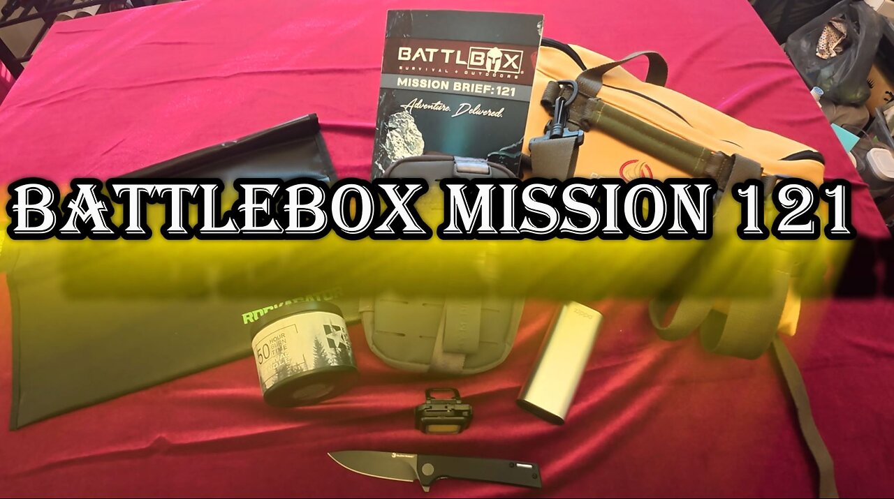 BattleBox Mission 121 Unboxing