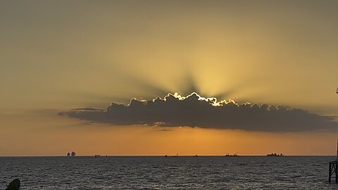 Fort De Soto sunset September 13 2025