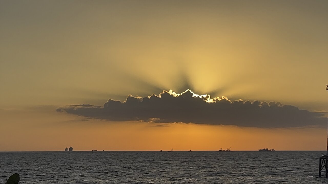 Fort De Soto sunset September 13 2025