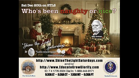 251220 STLS Billy Graham: Who's Been Naughty or Nice? (Part 7 in the series)