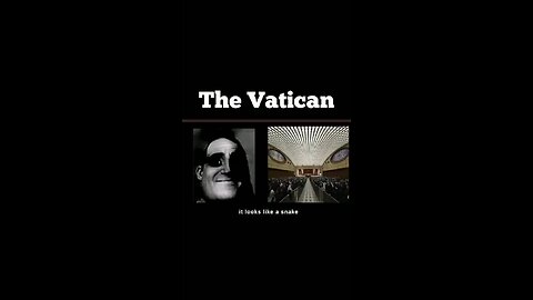 "37-Second Clip: Vatican's Representation of Serpent Jesus"