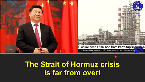 The Strait Of Hormuz Crisis Is Far From Over